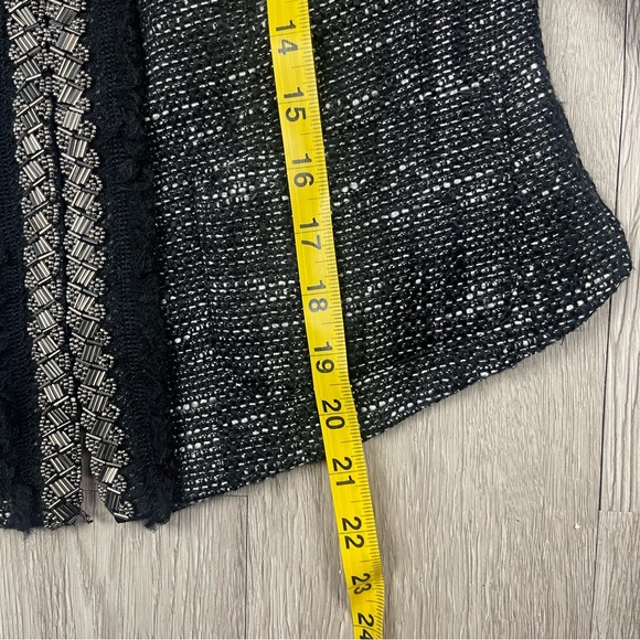 INC international concepts Black Tweed Blazer size S - Picture 5 of 8